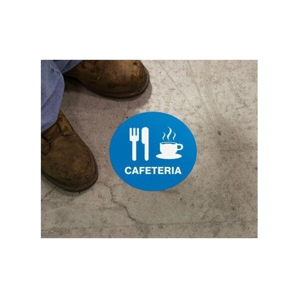Accuform SLIPGARD FLOOR SIGNS CAFETERIA MFS1809 MFS1809 - main
